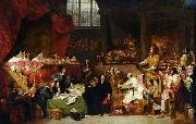 George Hayter Trial of William Lord Russell in 1683, USA oil painting artist